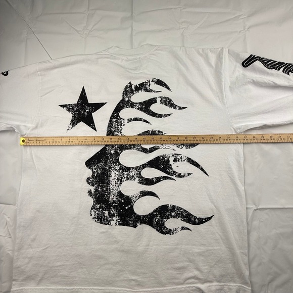 Hellstar Victory Within Long Sleeve Shirt White XXL Overseas Fall 2023 Exclusive - Picture 10 of 11